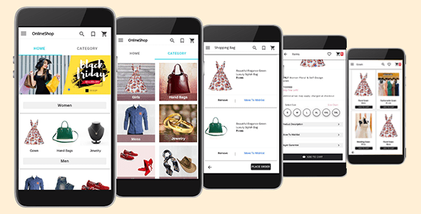 Ionic 4 Ecommerce Template