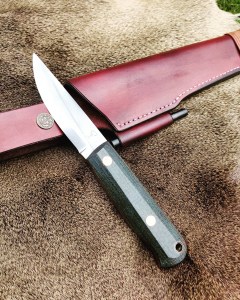 Skookum With Green Hessian Micarta Scales 3 240x300