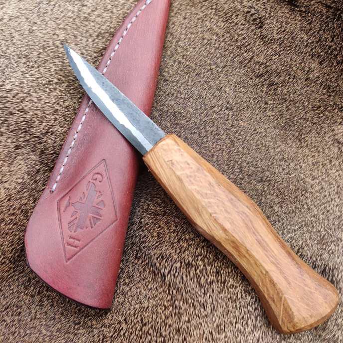 Sloyd With San Mai Style Blade And Oak Handle 2 1024x1024