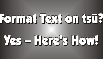 Format text on tsū