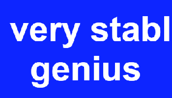 Stable Genius