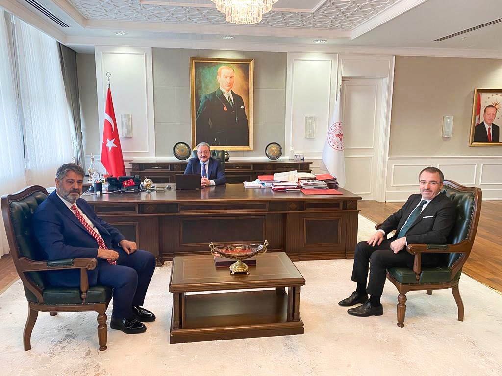 Rektör Polat’tan Sağlık Bakanlığına Önemli Ziyaret