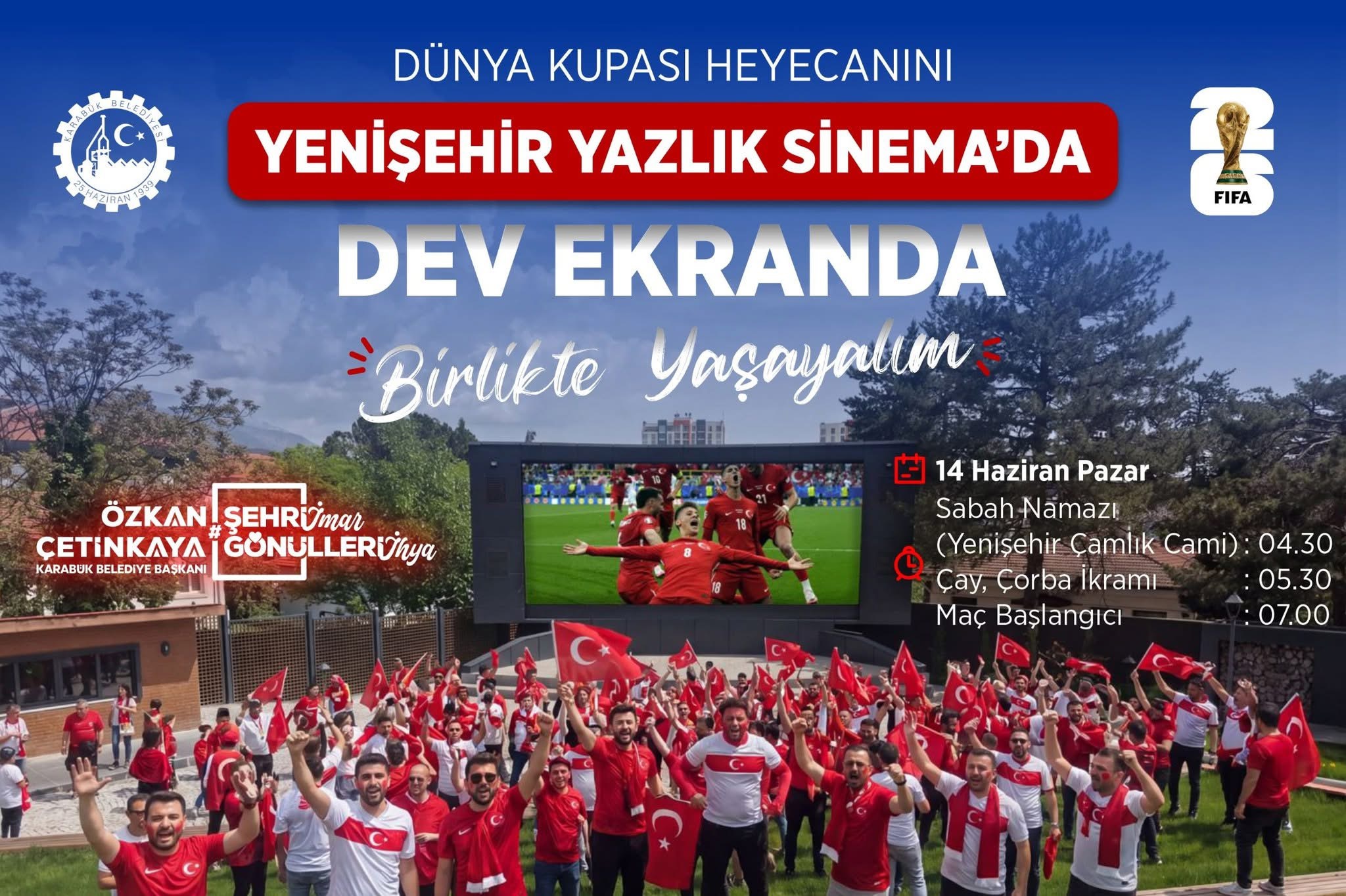 BAŞKAN ÇETİNKAYA: “2002’DEKİ O UNUTULMAZ BİRLİK RUHUNU YENİDEN CANLANDIRIYORUZ”