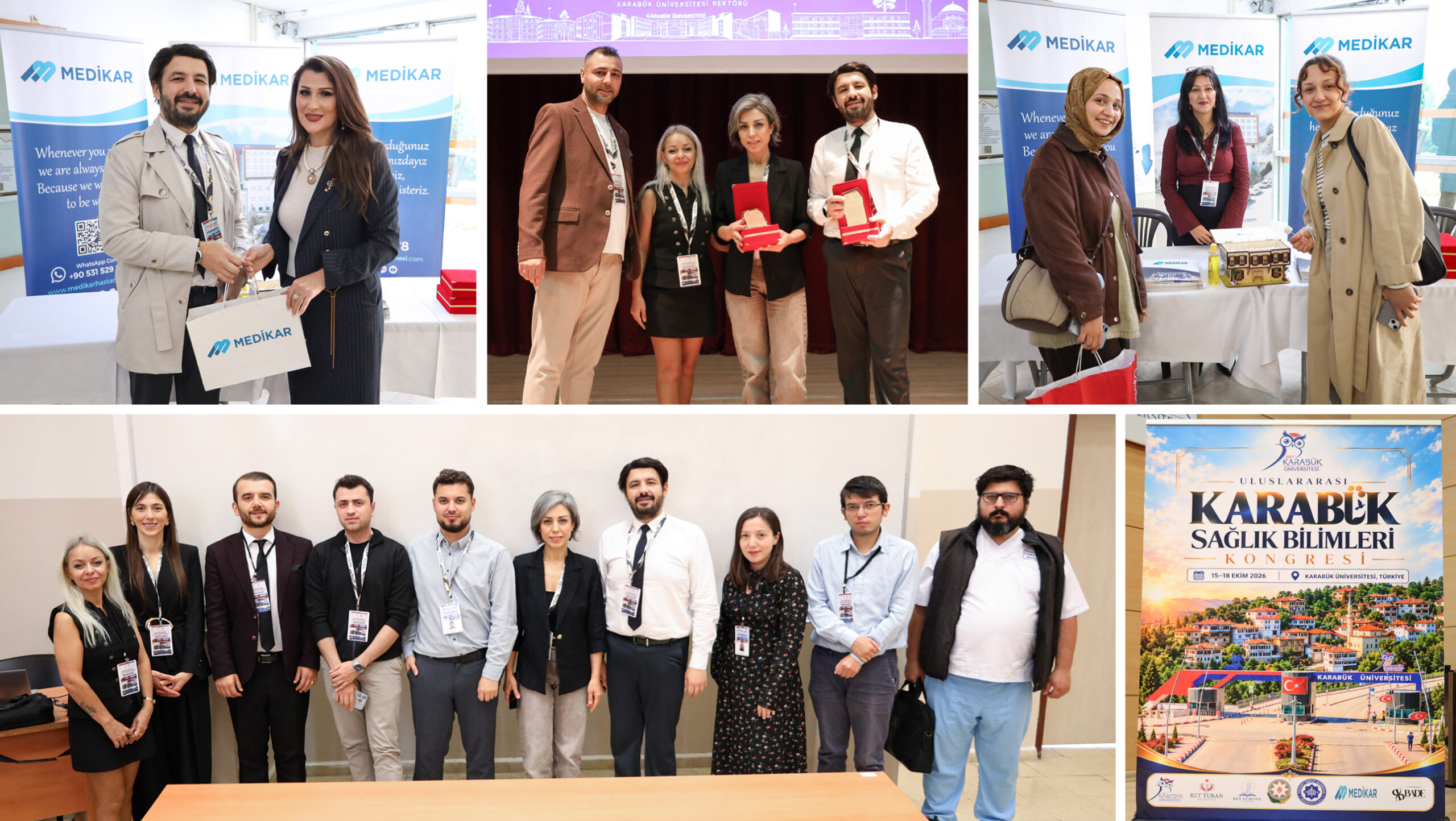 Medikar Hastanesi, Uluslararası Karabük Sağlık Bilimleri Kongresi’nde Hekimleriyle Yer Aldı