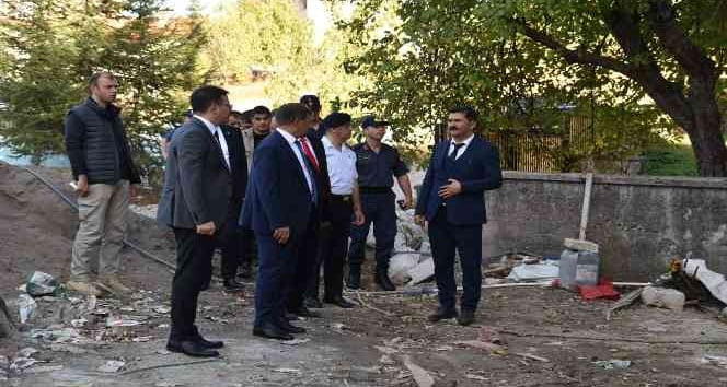 Vali Gürel, çalışmaları yerinde inceledi