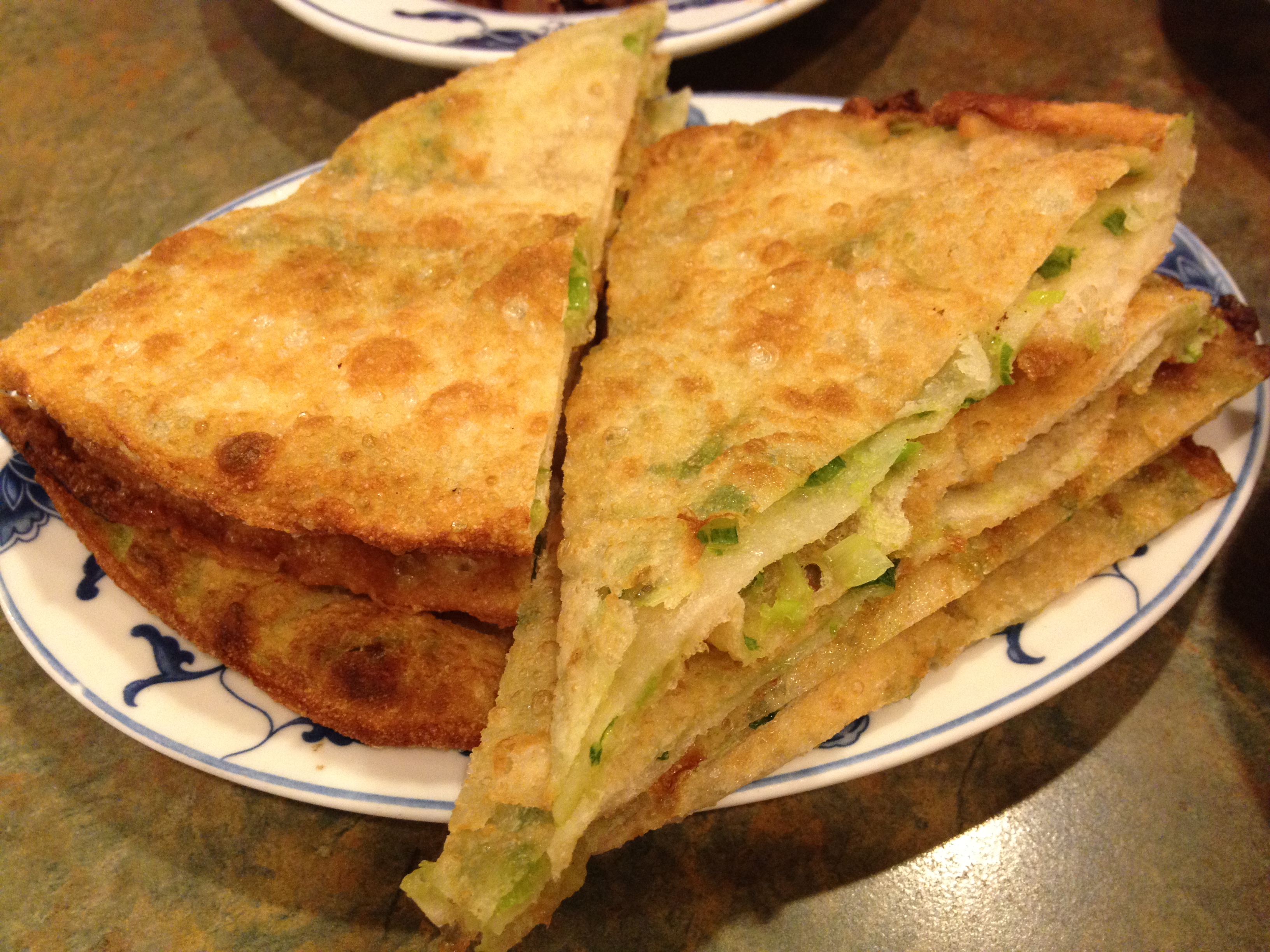 Scallion pancakes