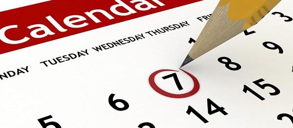 Important Dates