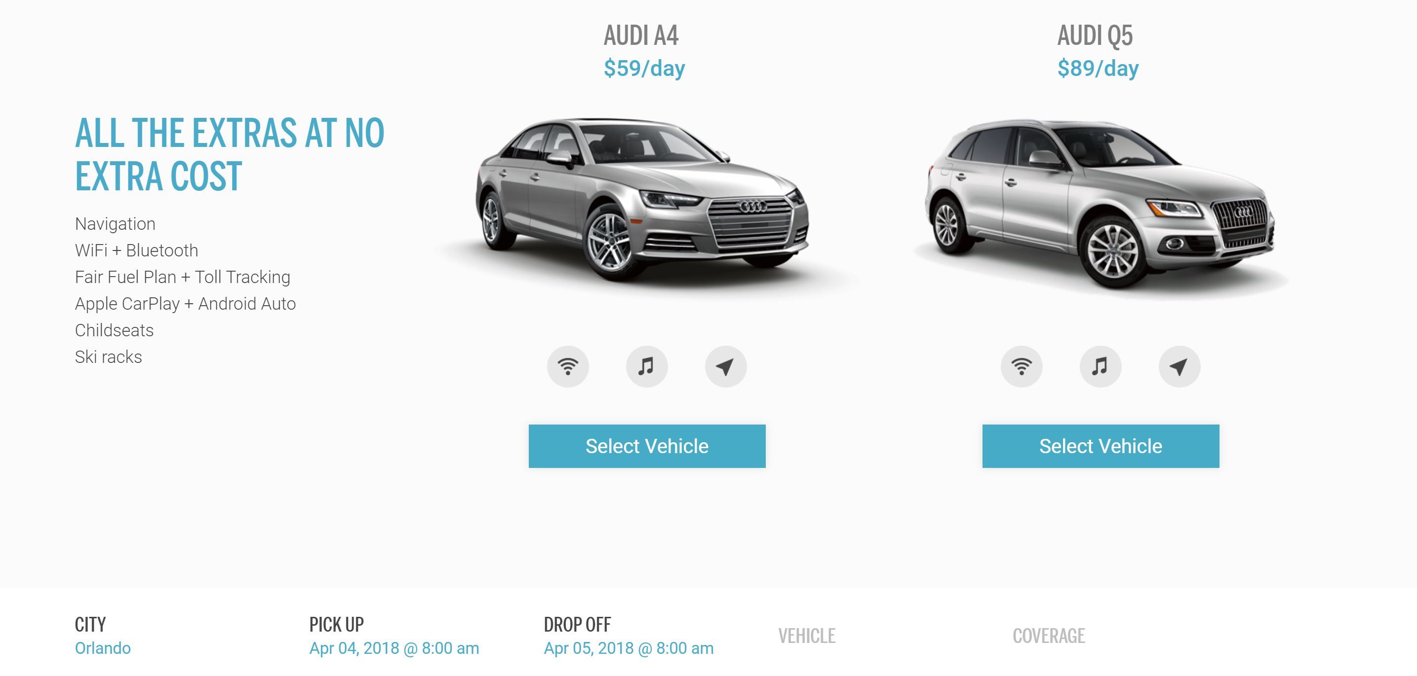 Audi offers an optional universal mobile telephone holder with qi wireless charging to facilitate convenient charging while on the go. Silvercar Is Now Renting Audi Q5s In Nine Markets Gate To Adventures