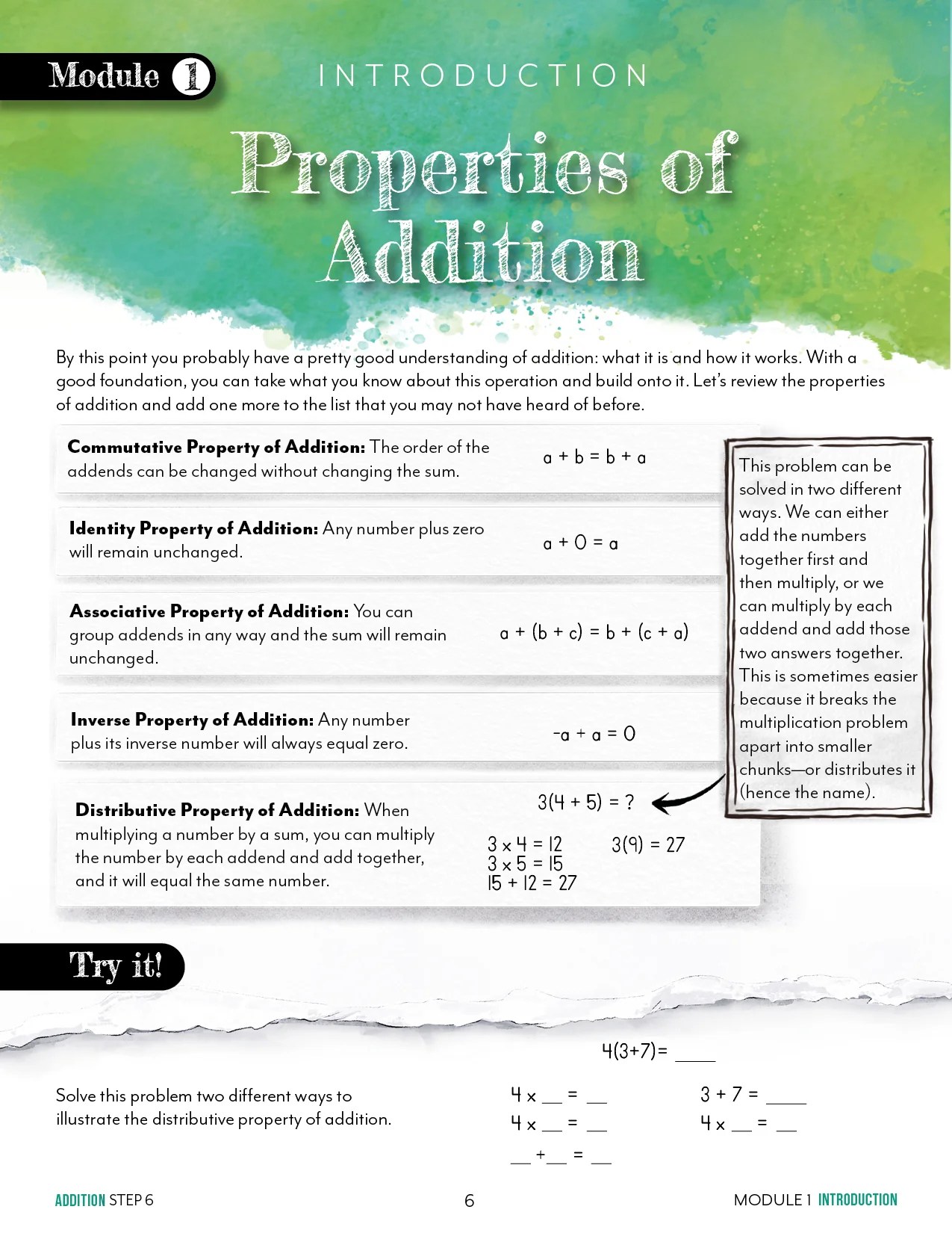 Modular Math Addition Gather Round Homeschool Usa