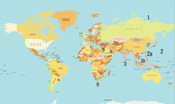BRICS+ Sea Lines of Communication map
