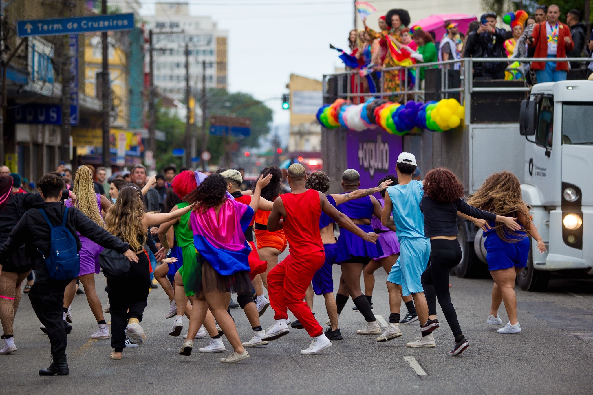 Orgulho LGBT ocupa o Centro Histórico de Santos neste fim de semana. (Foto: Divulgação)