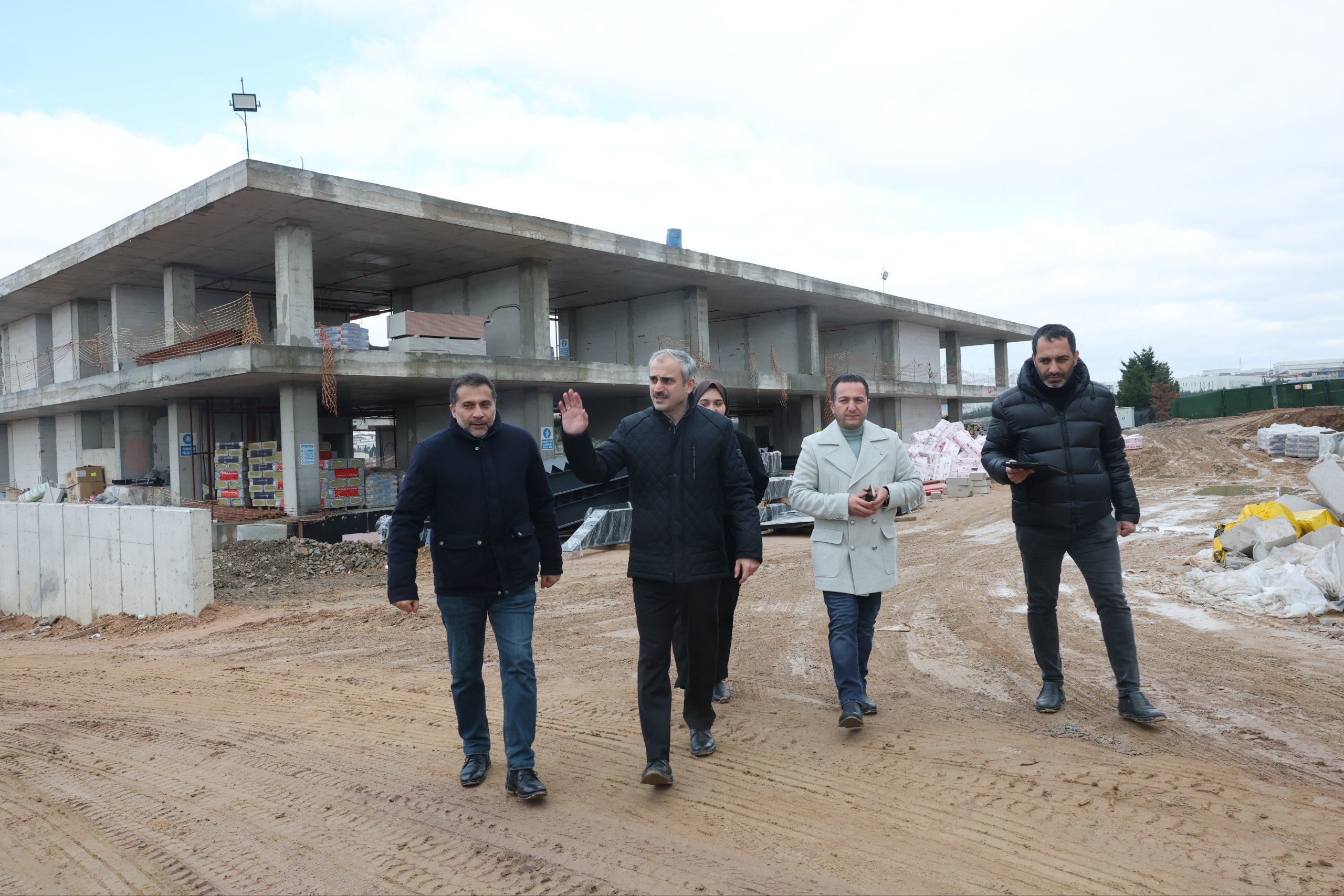 Çayırova'da Spor Lisesi İnşaatı Hızla İlerliyor!