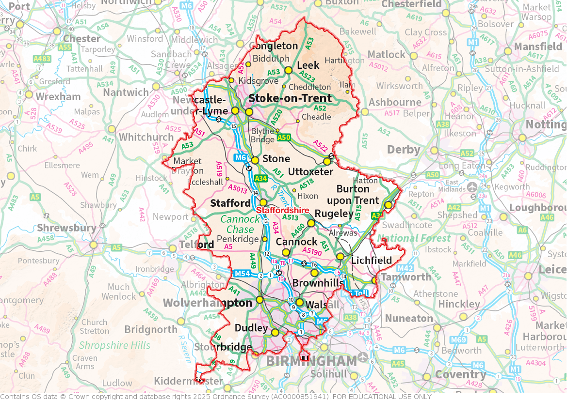 Gazetteer Of British Place Names Map.