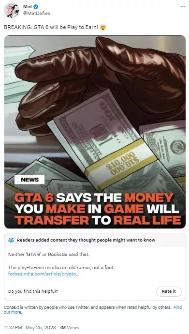 GTA 6 And Bitcoin The Return Of The Play To Earn Rumor 2 14 Jpg.webp