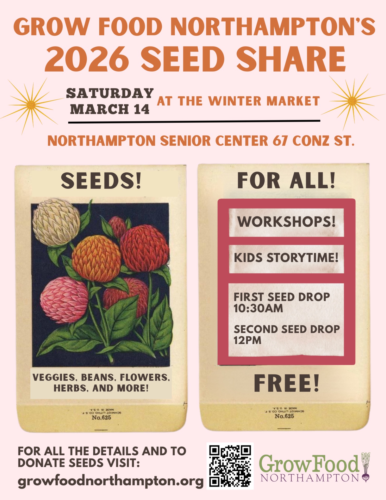 gazettenet.com - Contributing Writer - Area Briefs: Grow Food's Seed Share, gardening workshops