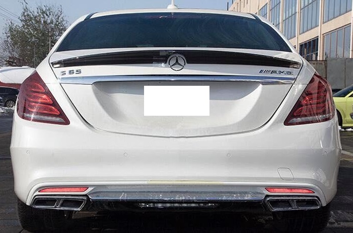 メルセデスベンツ Sクラス W222 リアルカーボン トランクスポイラー