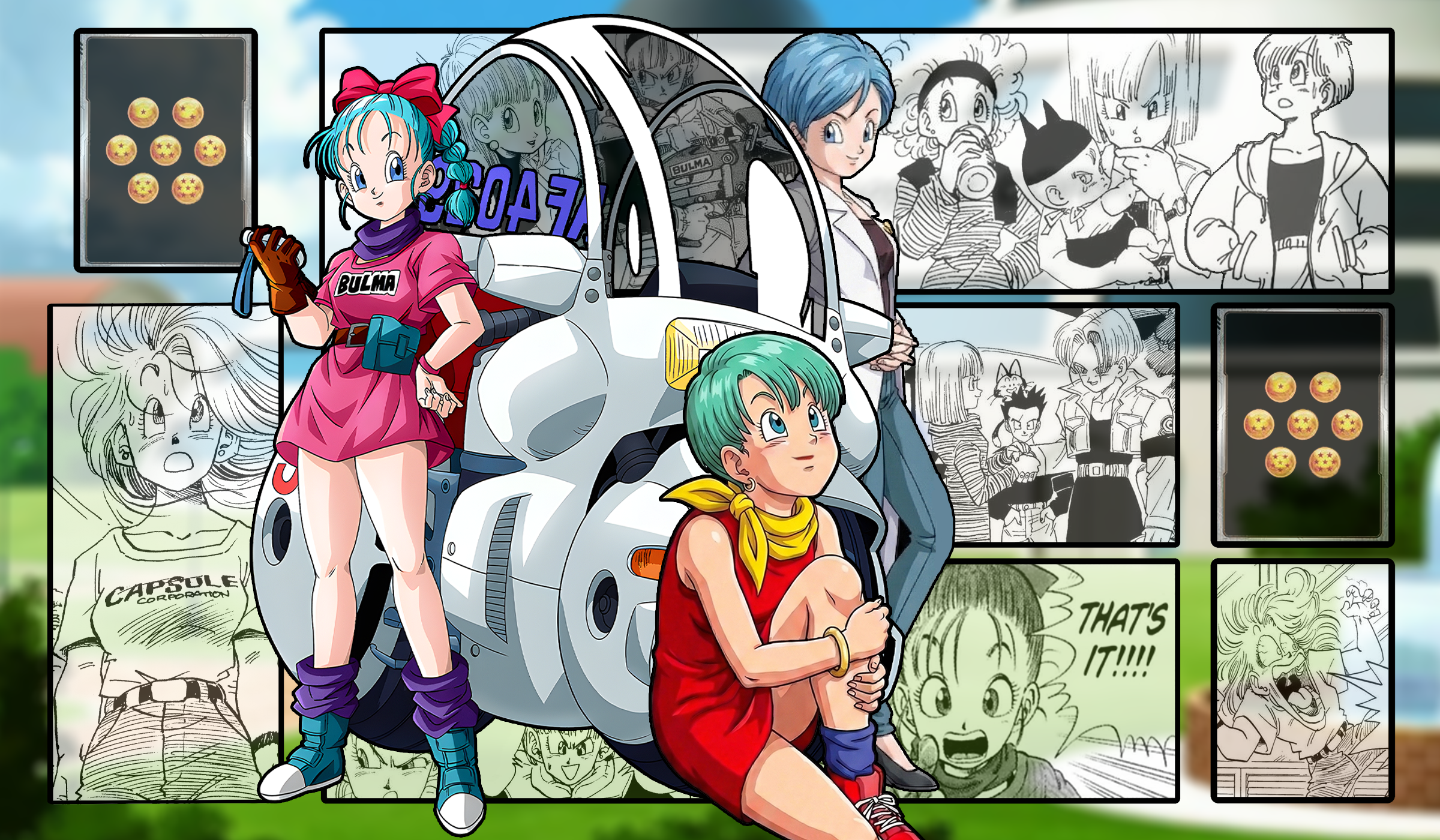 Bulma - Through the Ages Playmat