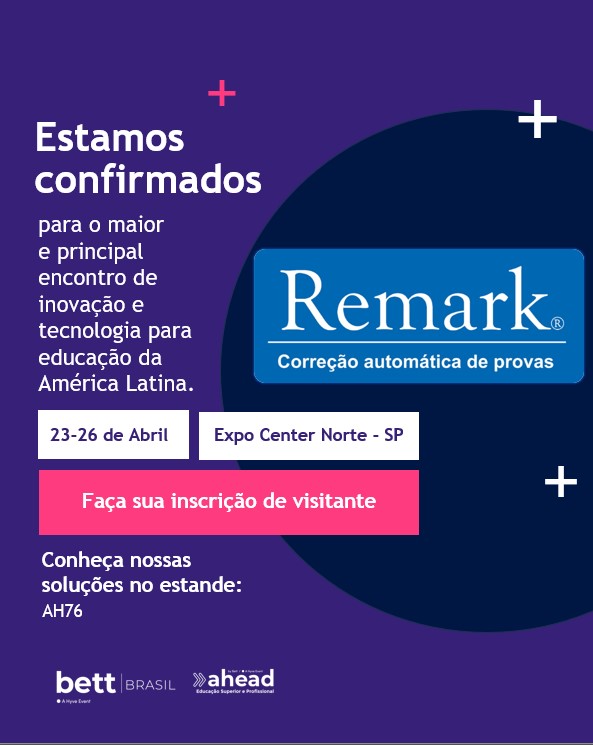 Remark Correção de provas e gabaritos Bett 2024