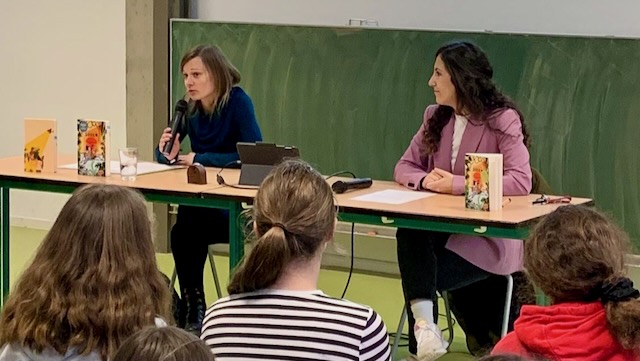 Lesung mit Franziska Hüther für die 6. Jahrgangsstufe