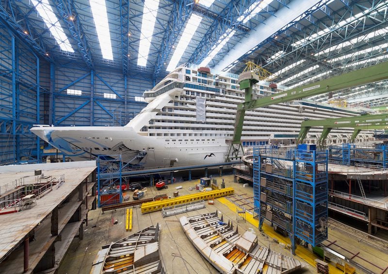 Ship Photo Of The Day Norwegian Escape Ready For Launch