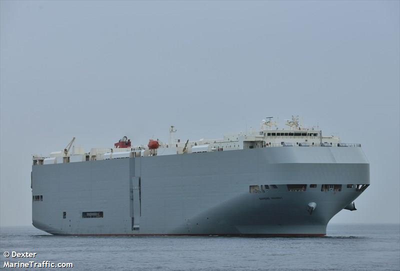 Reports K Line Car Carrier On Fire In South China Sea