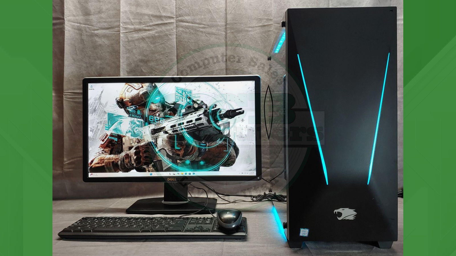 $530 Custom i7-8700 Gamer 500GB SSD 2TB HDD 16GB RAM RTX