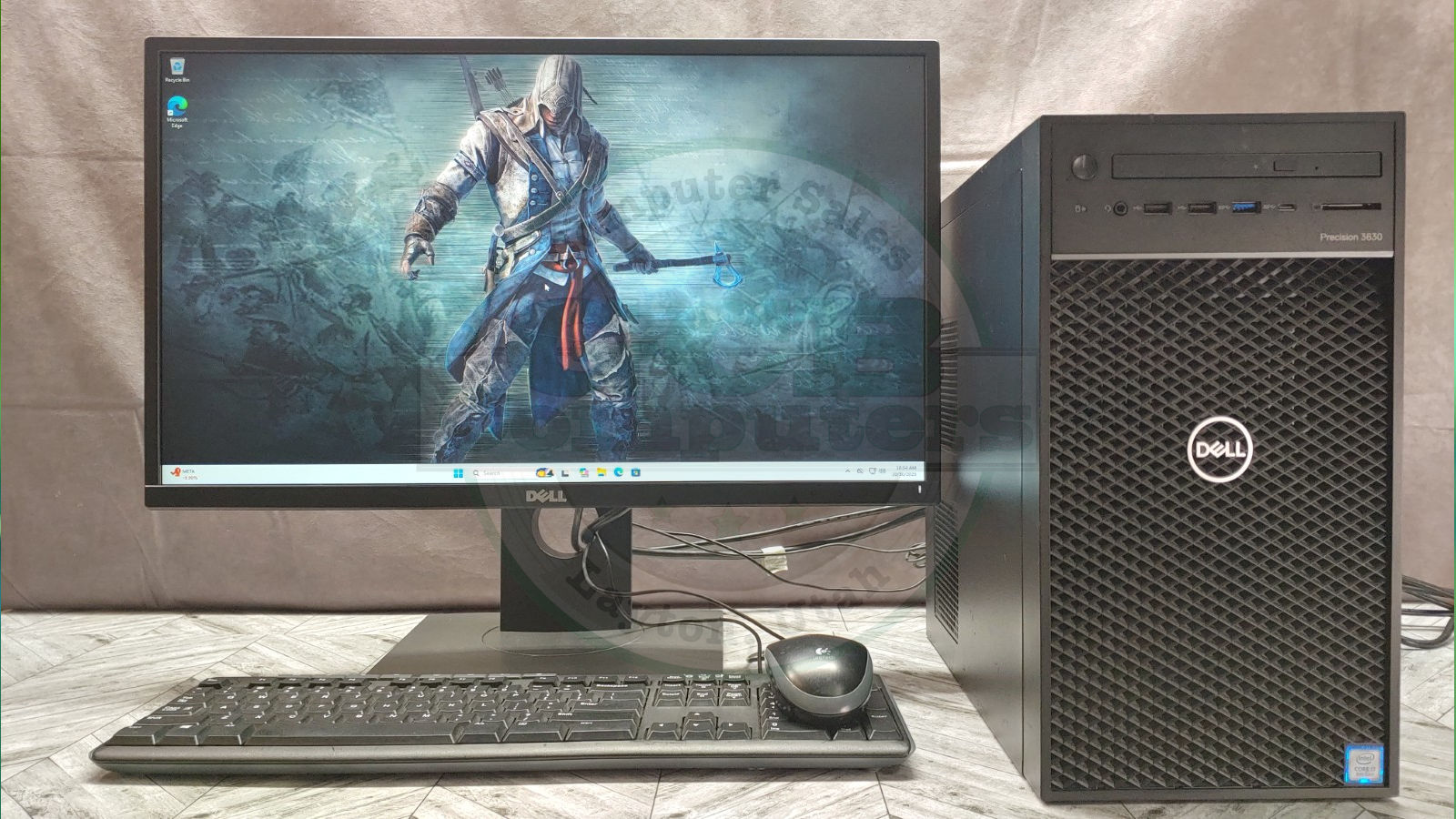 $470 Dell Precision 3630 i7-8700 Gamer 1TB SSD 32GB RAM RTX