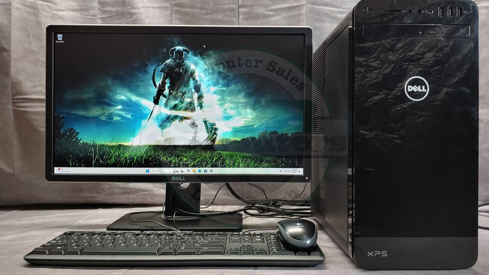 $630 Dell i7-8700 Gamer 1TB SSD 32GB RAM RTX 3060 WiFi BT – GCB