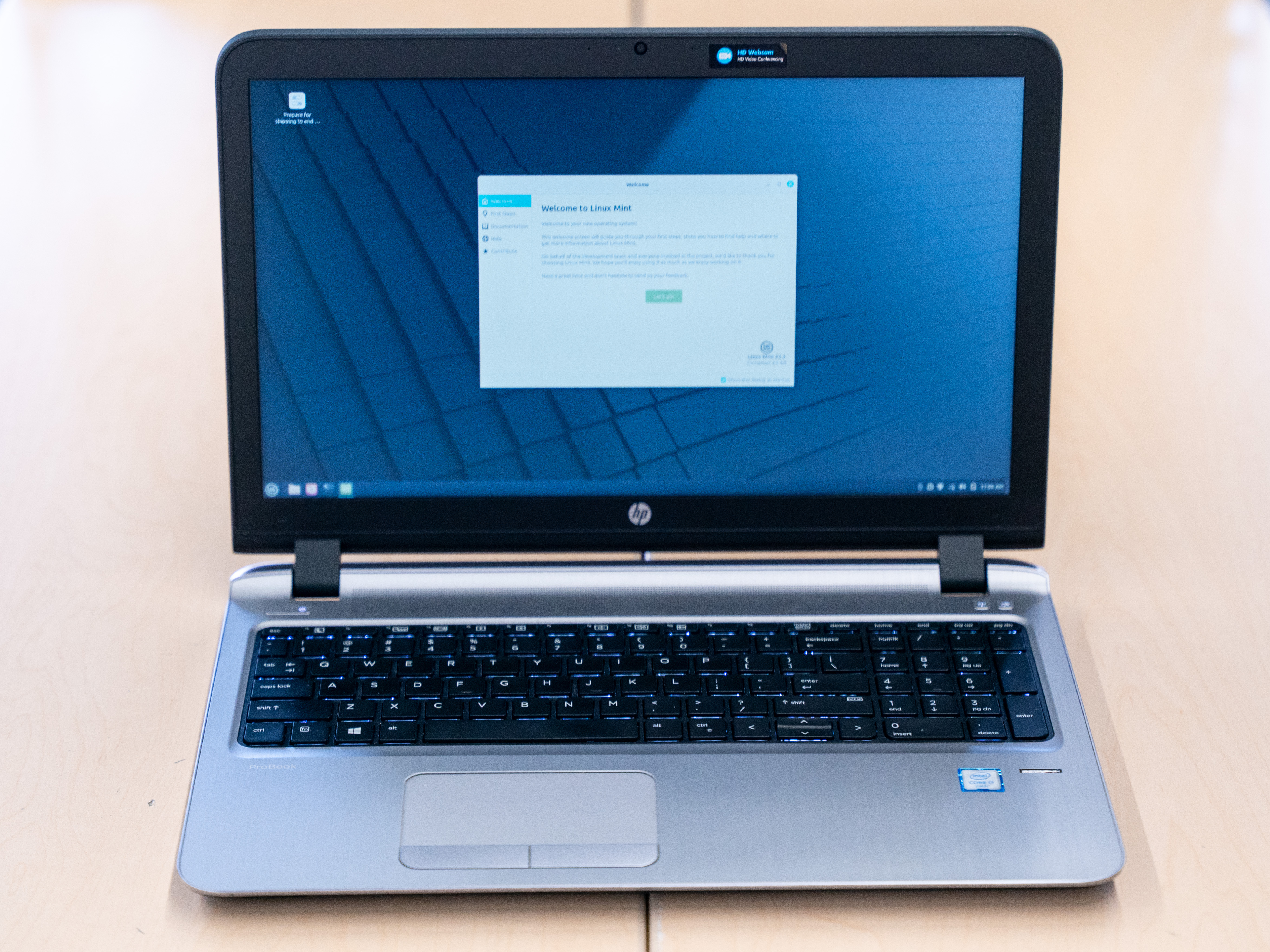 $70 HP ProBook 450 G3 i7-6500U 256GB SSD 8GB RAM 1080P Screen