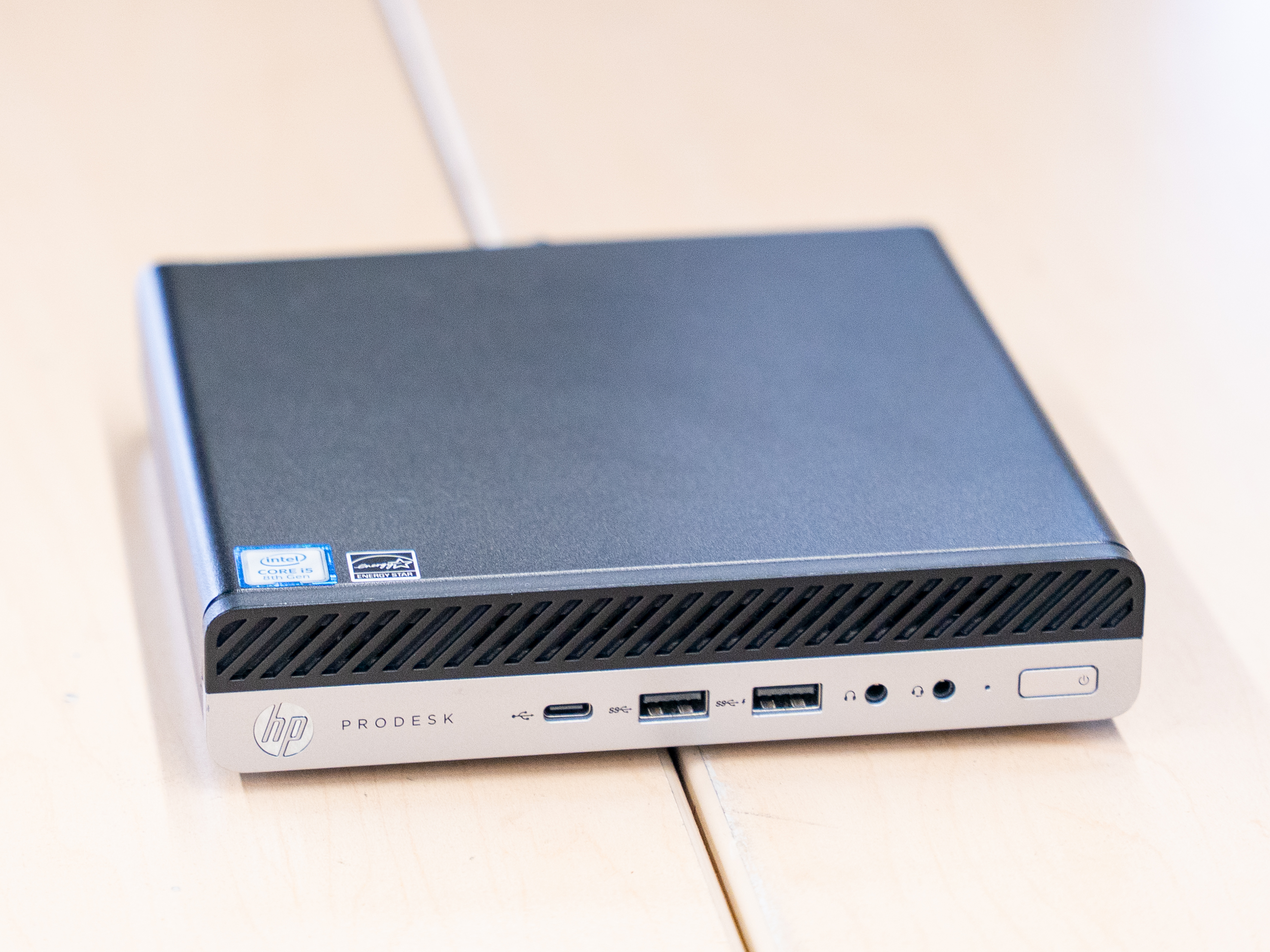 $140 HP ProDesk Micro / Mini PC i5-8600T 256GB SSD 16GB RAM WiFi