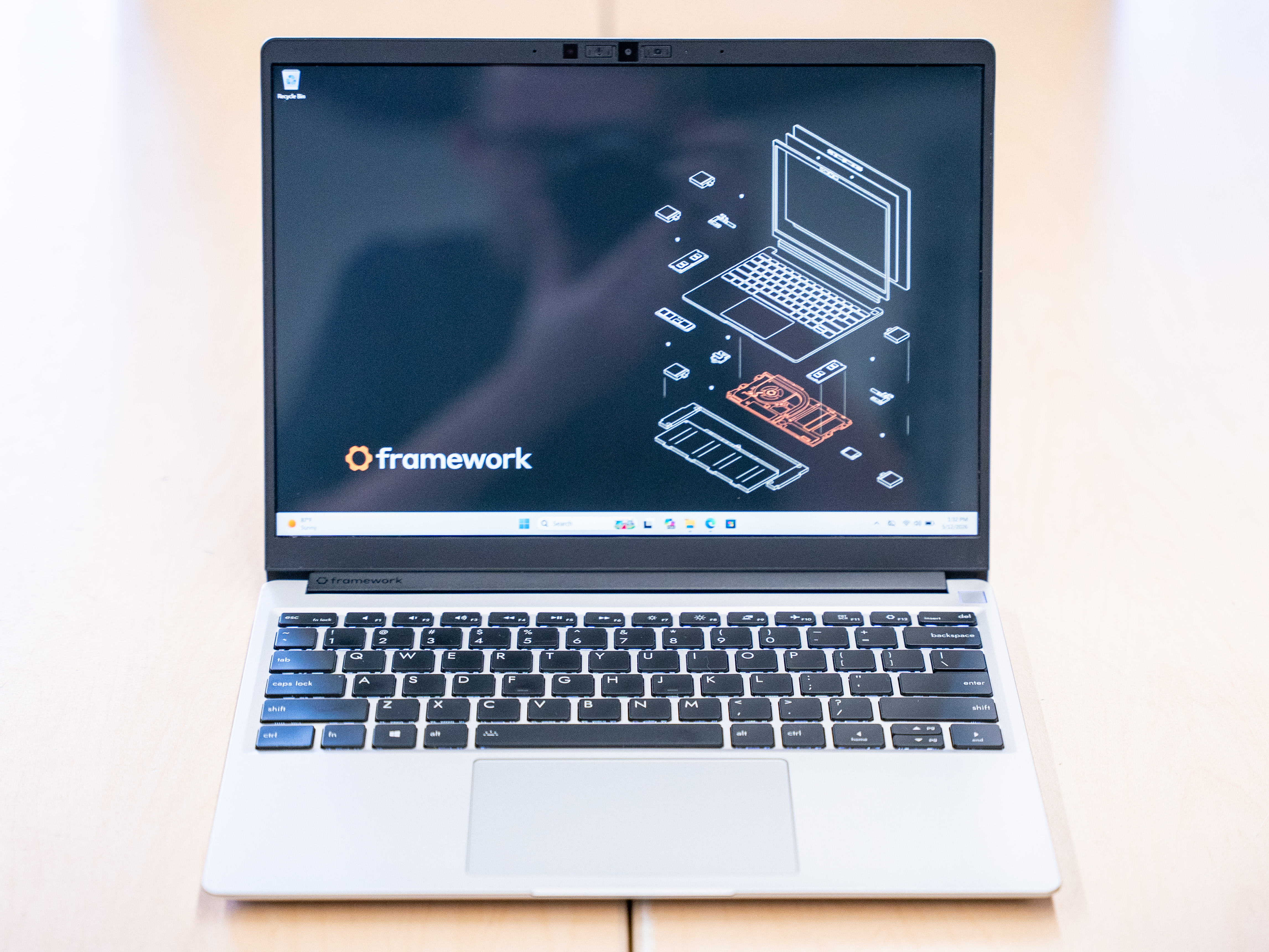 $800 Framework 13 Laptop i5-1240P 512GB NVMe 32GB RAM – GCB Computers