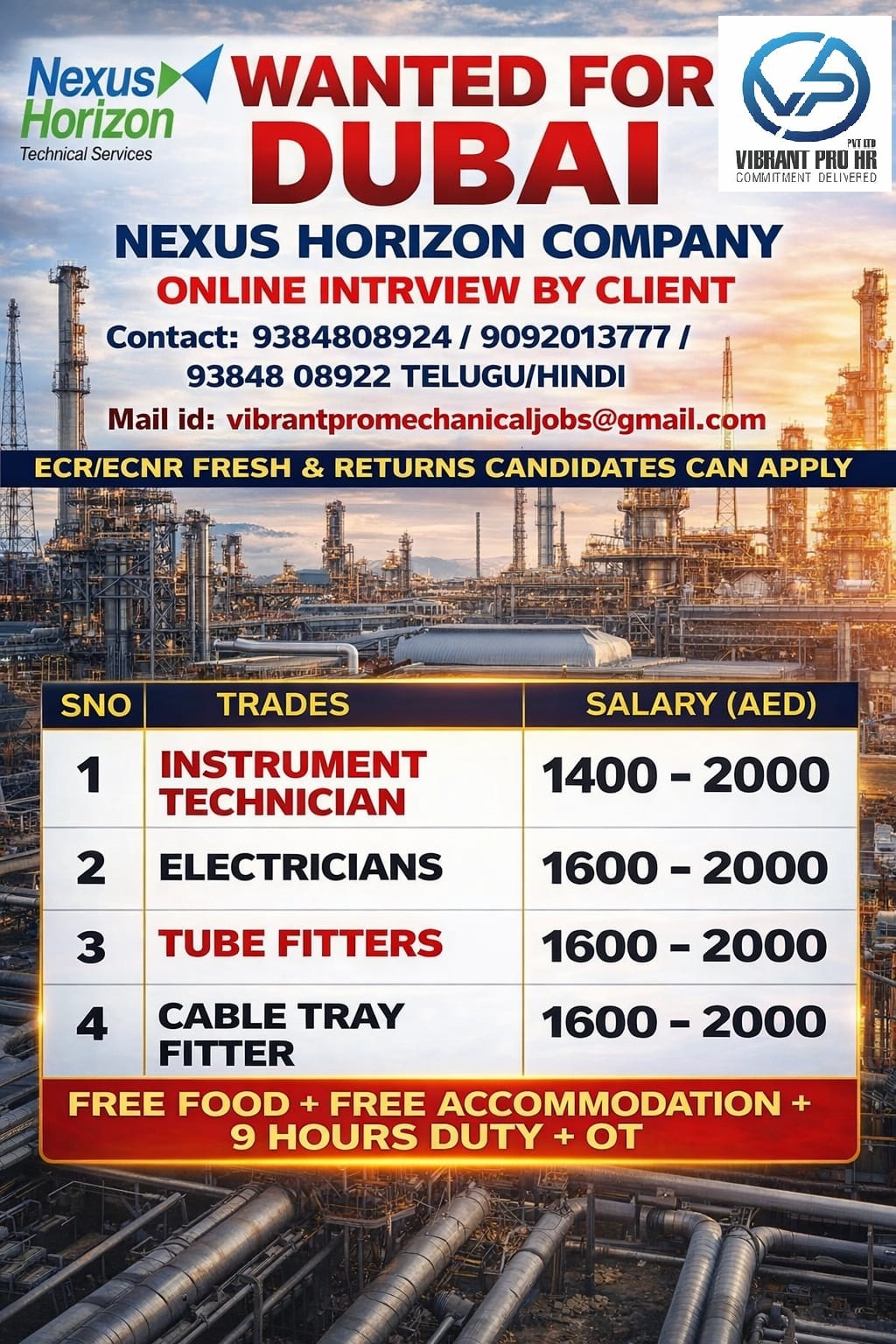 vibrant pro HR private limited