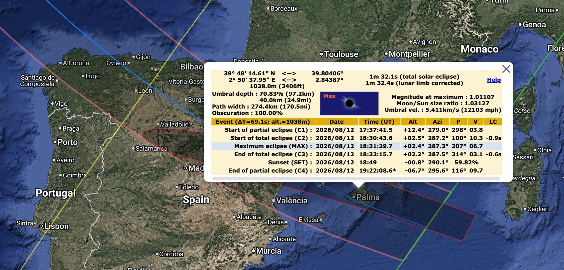 Gcasar Gcd Si Screenshot Total Solar Eclipse Mallorca 