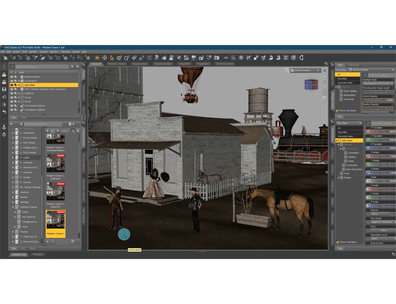 Optimizing daz studio: memory, rendering, scenes and workflow
