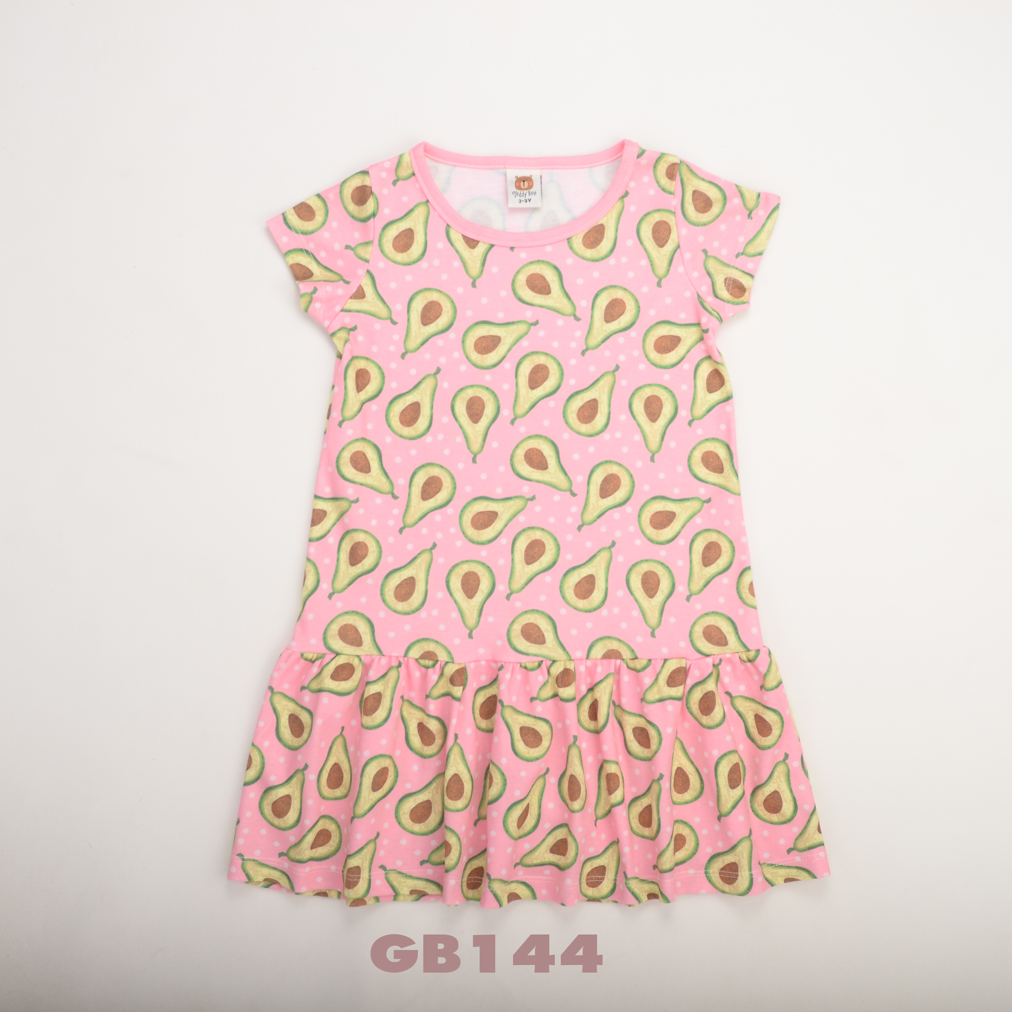 Gb144 Girls S Jersey Dress Toddlers Girl Jersey Dress Baby Girl Dress Patterned Cotton Jersey Dress Teddy Bee Inspired By Lnwshop Com