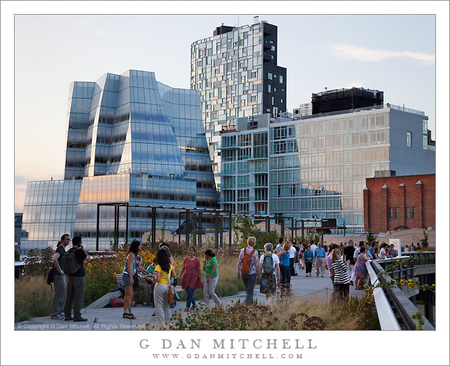 High Line Park and IAC Building