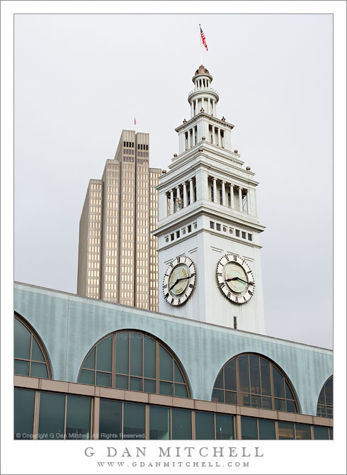Ferry Building and Embarcadero Embarcadero Center Building