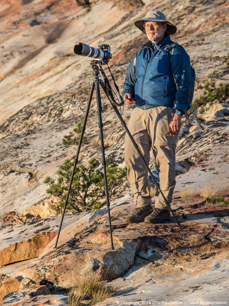 G Dan Mitchell Photographing in the Sierra Nevada