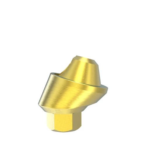 GDT Angulated 17? Multi Unit 1.4 abutment with a 2mm collar height for internal hex 2.42 Platform