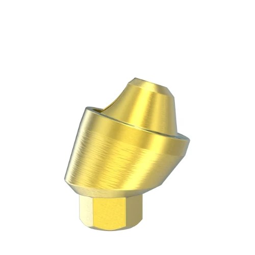 GDT Angulated 17? Multi Unit 1.4 abutment with a 3mm collar height for internal hex 2.42 Platform