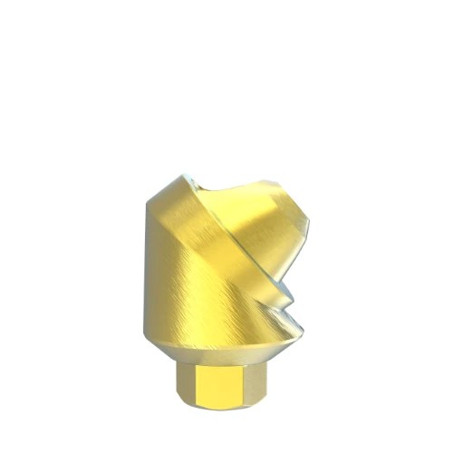 GDT Angulated 52? Multi Unit 1.4 abutment with a 2mm collar height for internal hex 2.42 Platform