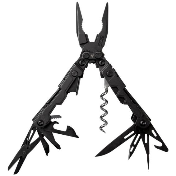 Sog Powerlitre Black Multi-tool With 19 Tools