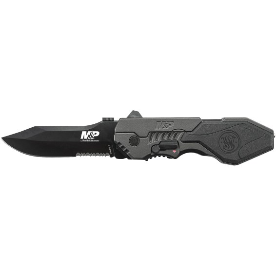 Smith & Wesson M&p Large 40 Serrated Assist Folding Knife