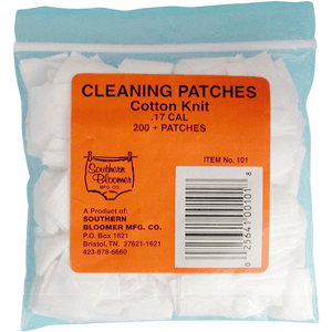 Southern Bloomer .17 Caliber Cleaning Patches 200 Ct