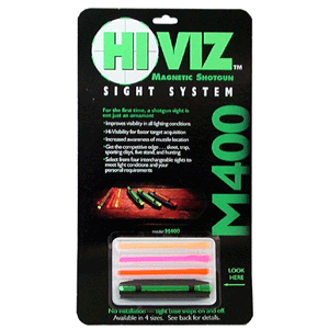Hiviz M-series Wide Magnetic Shotgun Sight With Litepipe