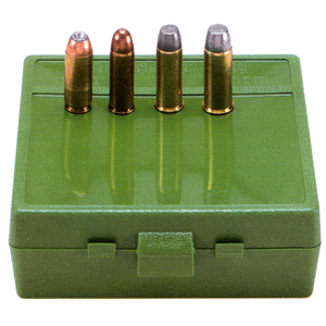 Mtm Ammo Box 64-ROUNDS Flip-top Green