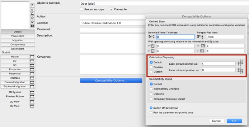 Door Window Orientation Graphisoft Gdl Center - High Quality Minimal Texture - Mobile