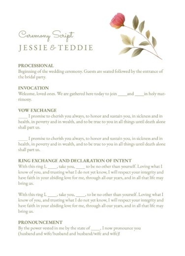 Redneck wedding ceremony script haha i love this i hope i can slip in