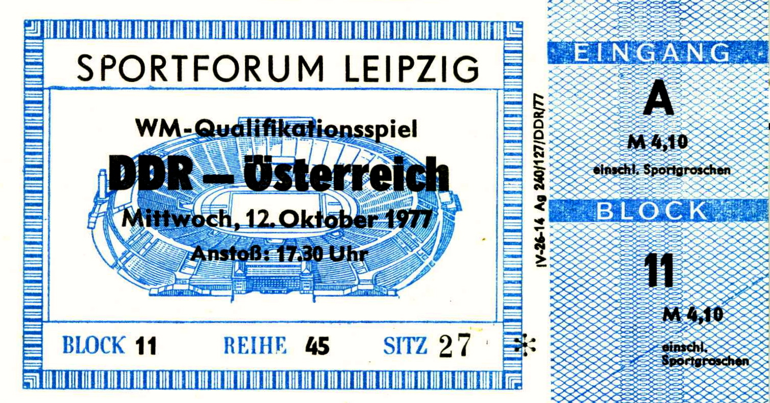 The GDR and the World Cup: “Hamburg '74” | The GDR Objectified