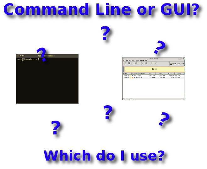 When to Use the Command Line and When to Stick to a GUI | GearDiary